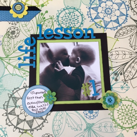Life Lessons in a Scrapbook – Lesson #1