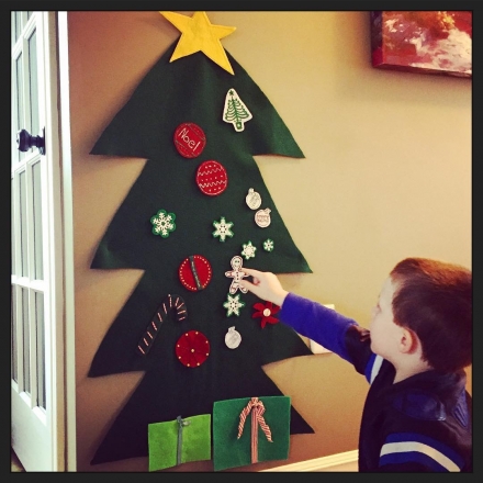 Pinterest Felt Christmas Tree – Craft Review